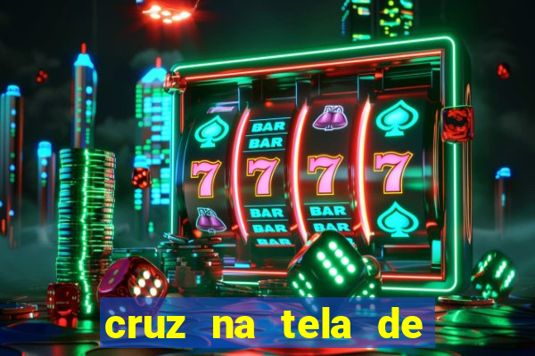 cruz na tela de cruz das